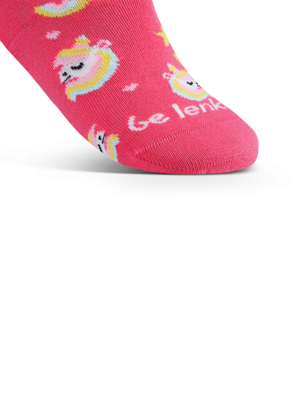 Kinder Barfußsocken Be Lenka Kids - Crew - Unicorn - BubleGum Pink