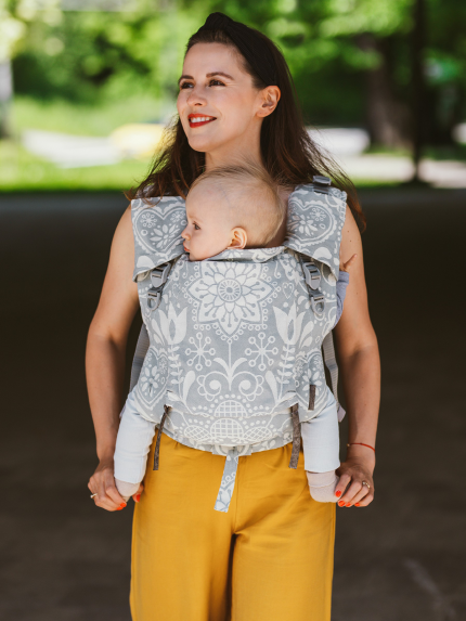 Baby Carrier - Be Lenka 4ever Neo - Folk - Grey