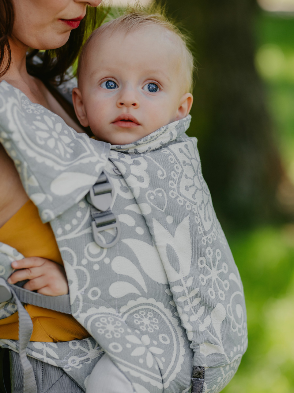 Baby Carrier - Be Lenka 4ever Neo - Folk - Grey