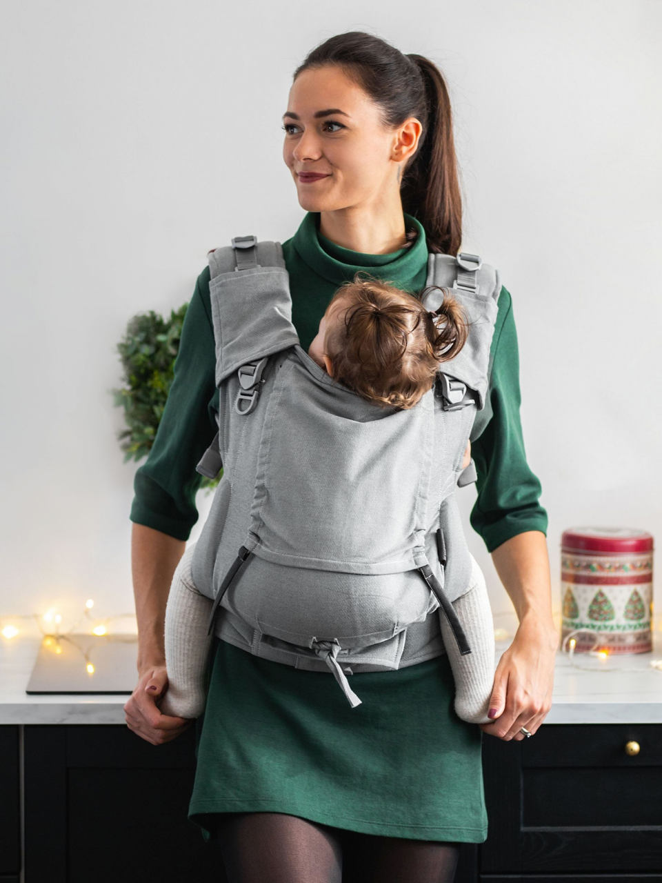 Baby Carrier - Be Lenka 4ever Neo - Unicolour - Grey