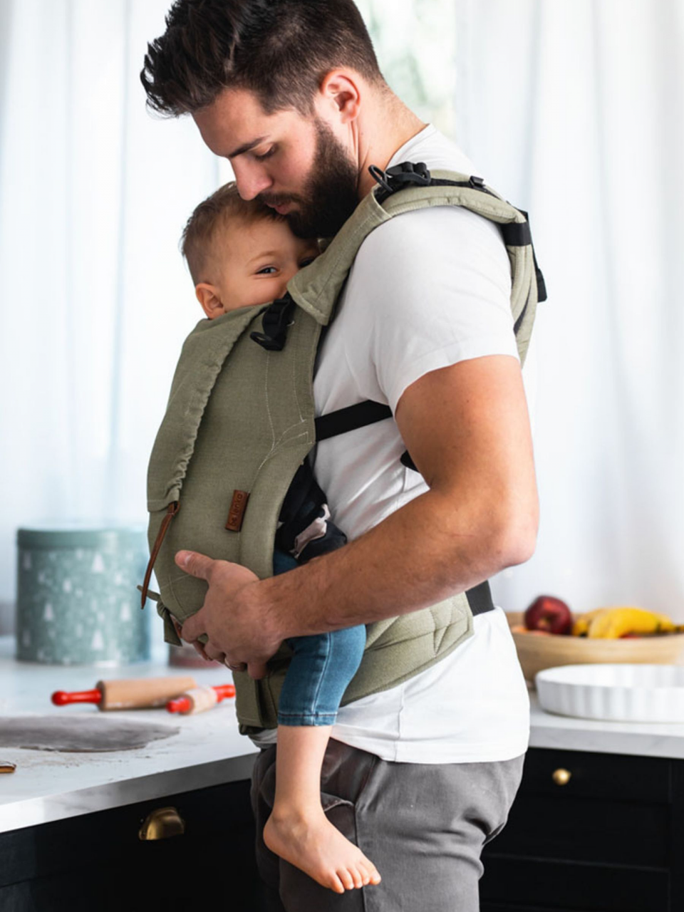 Baby Carrier - Be Lenka 4ever Neo - Unicolour - Green