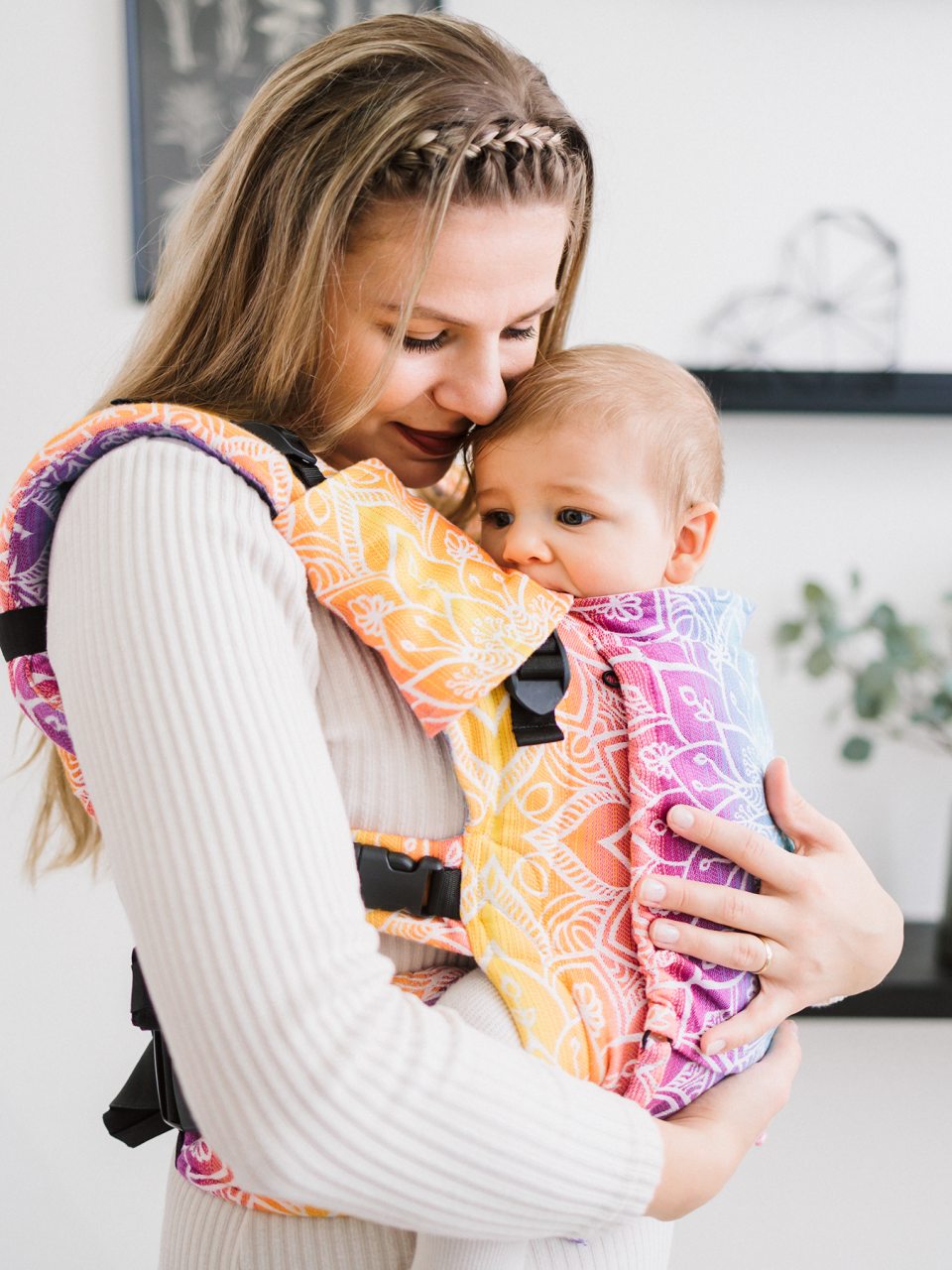 Baby carrier - Be Lenka Mini - Mandala - Night