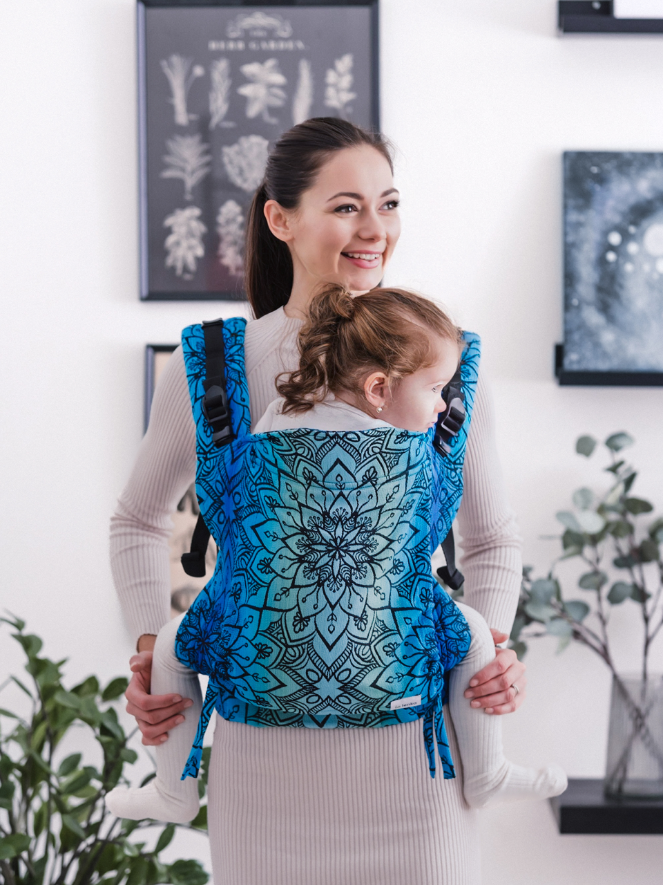 Babytrage Be Lenka Toddler Mandala - Polartag