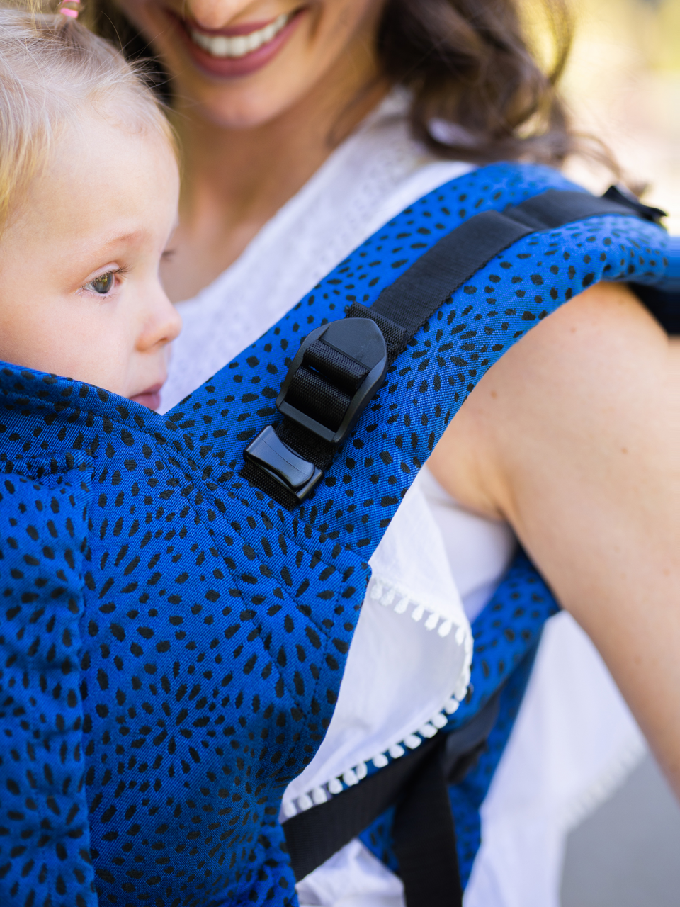 Baby Carrier - Be Lenka Toddler Bloom - Blue