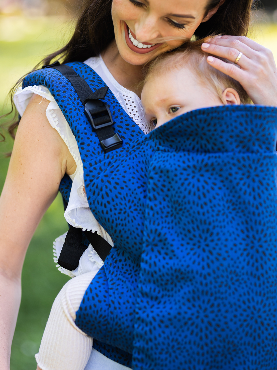 Baby Carrier - Be Lenka Toddler Bloom - Blue