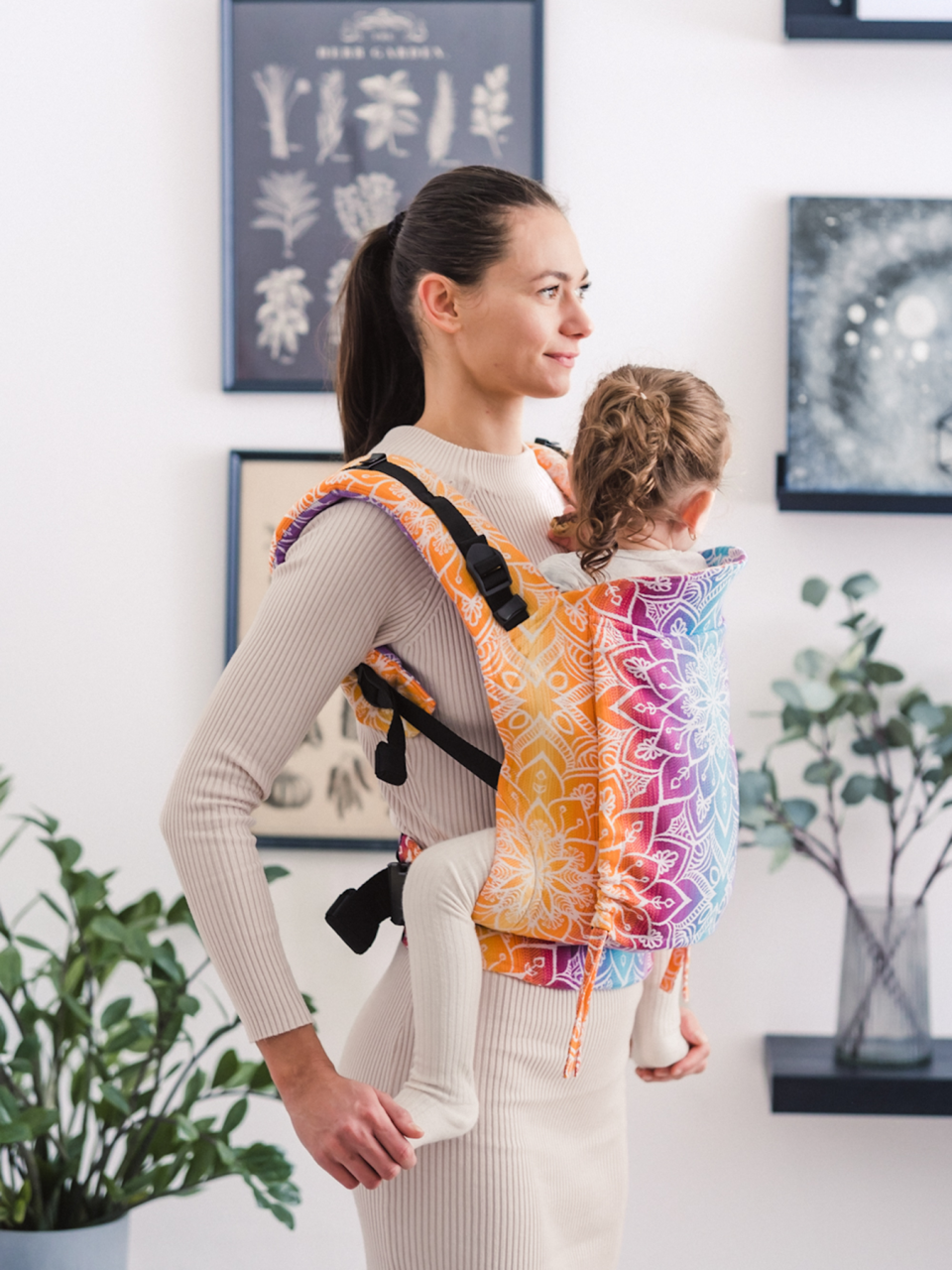 Baby Carrier - Be Lenka Toddler Mandala - Night