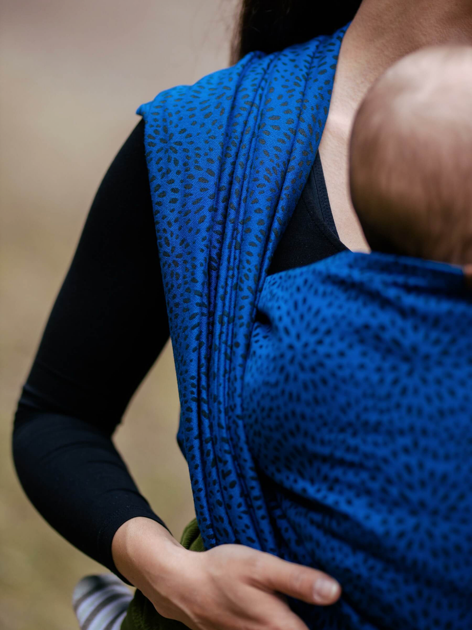 Baby Wrap - Be Lenka Bloom - Blue