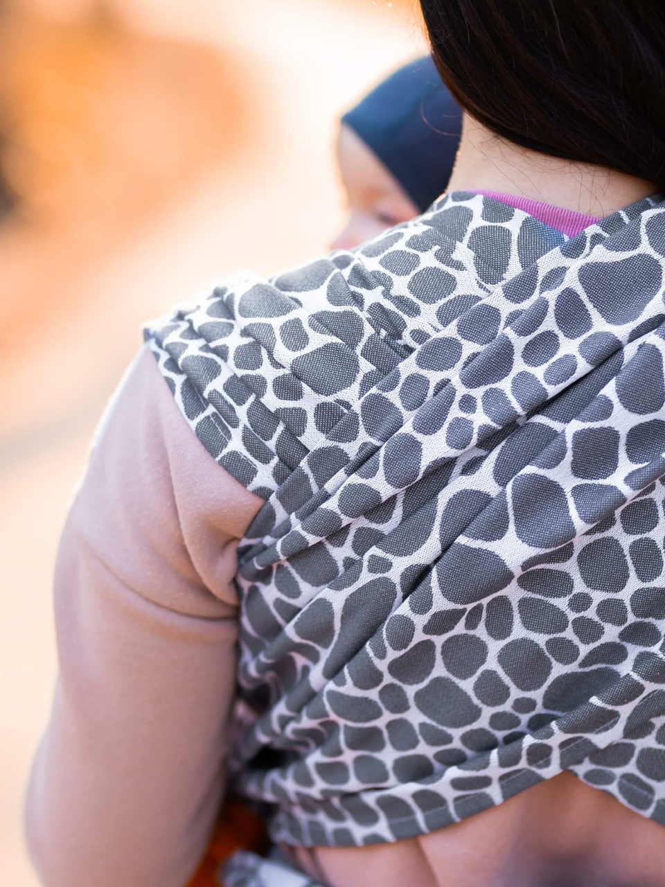 Baby Wrap Be Lenka Giraffe - Grey