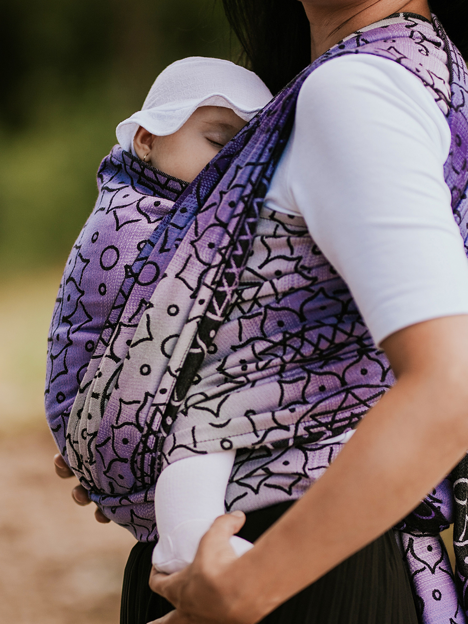 Baby Wrap - Be Lenka Shri Yantra - Violet