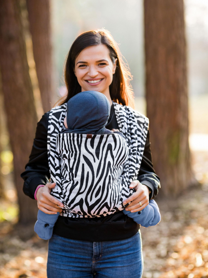 Baby Wrap Be Lenka Zebra - Black & White