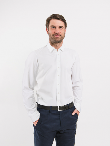 Chemise slim homme Be Lenka Essentials - White