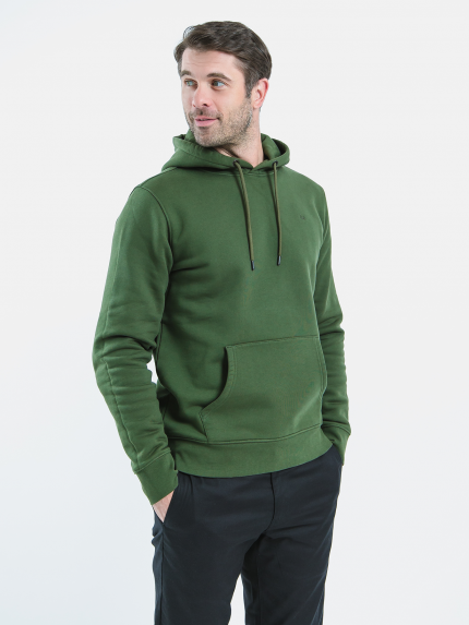 Sweat à capuche homme Be Lenka Essentials - Dark Green