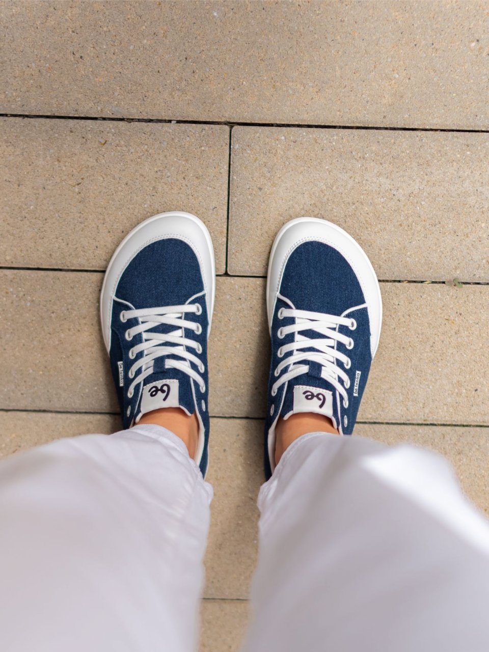 Barefoot baskets Be Lenka Rebound - Denim Dark Blue