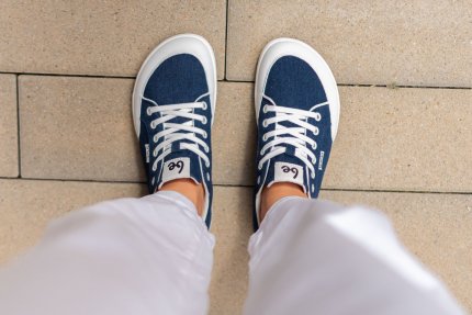 Barefoot zapatillas Be Lenka Rebound - Denim Dark Blue