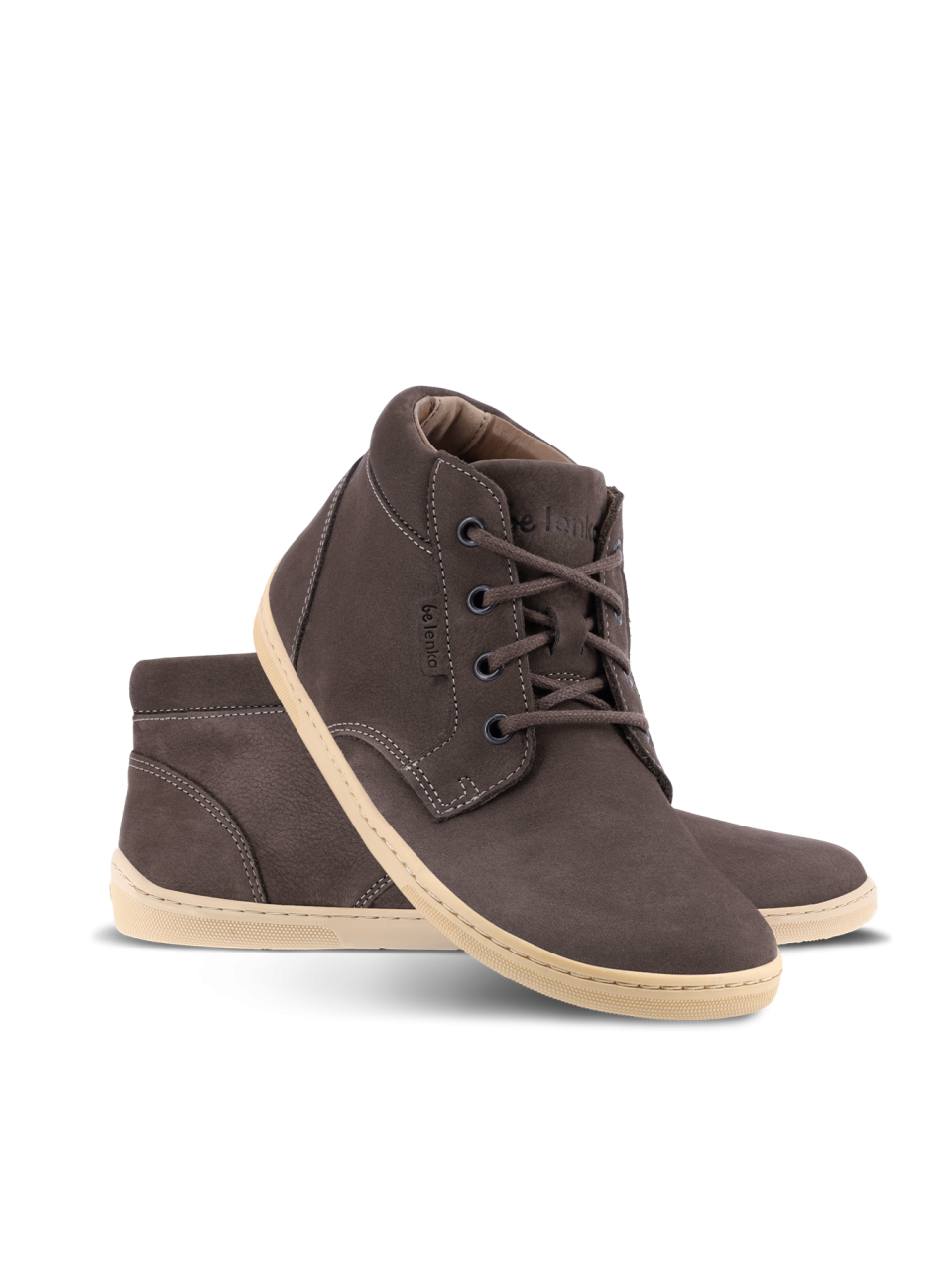 Zapatos barefoot Be Lenka Synergy - Chocolate & Beige