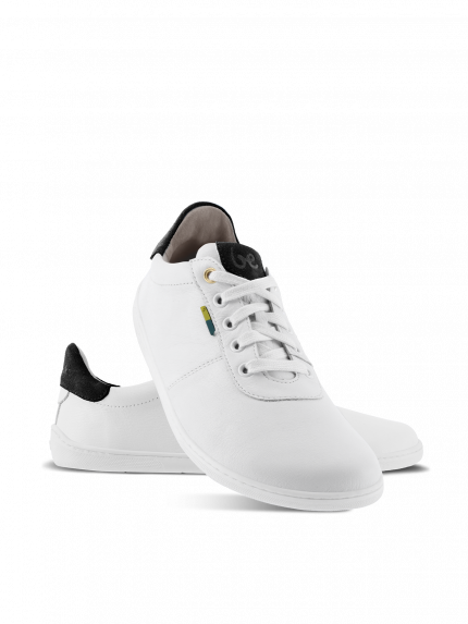 Barefoot topánky Be Lenka Royale - White & Black