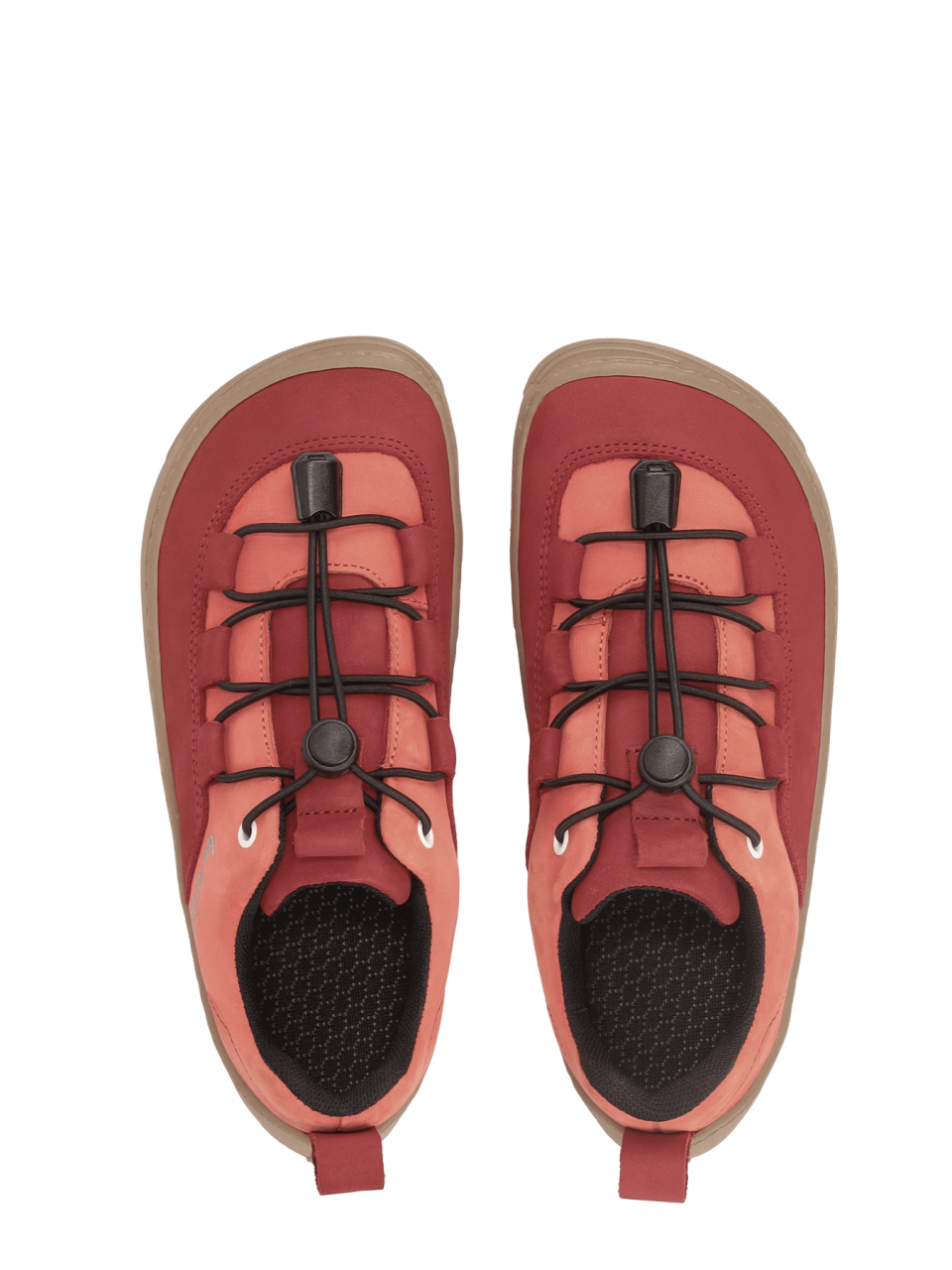 Baskets enfants barefoot Be Lenka Xplorer - Dark Red & Coral