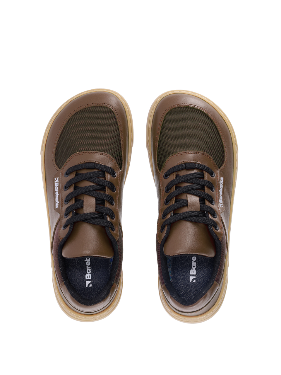 Barefoot Sneakers Barebarics Bravo - Carob Brown