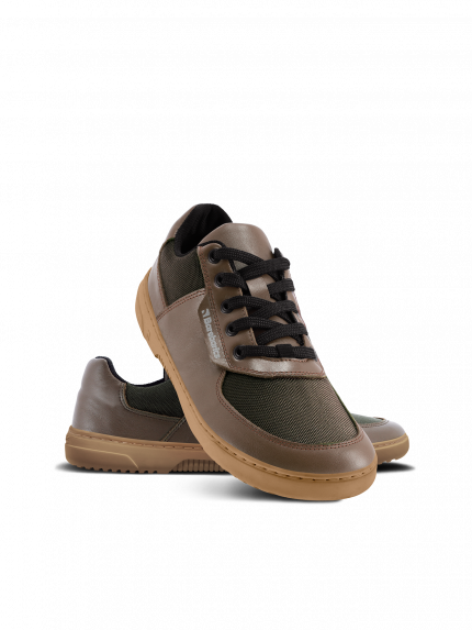 Barefoot Sneakers Barebarics Bravo - Carob Brown