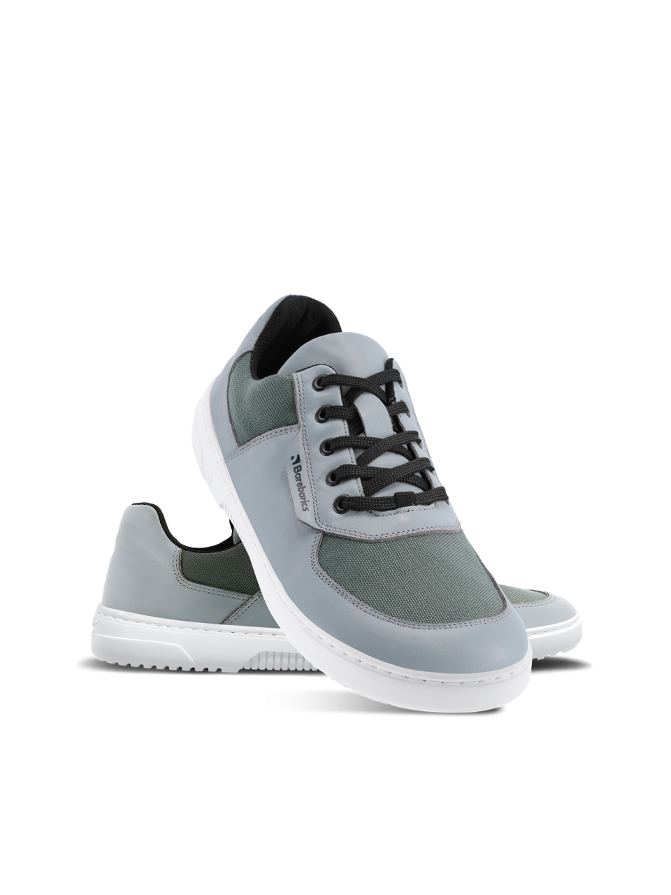 Barefoot Sneakers Barebarics Bravo - Grey & White