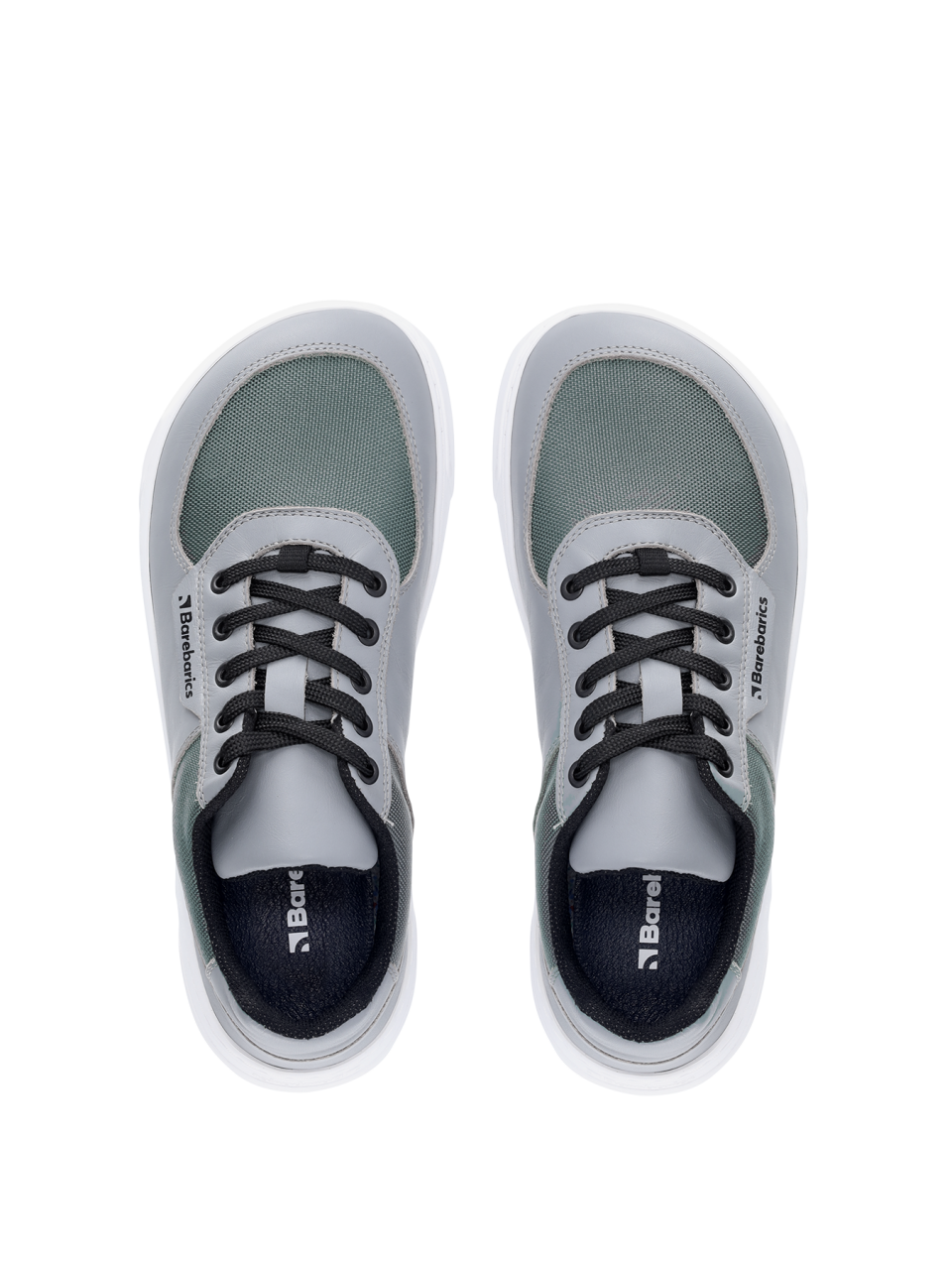 Barefoot Sneakers Barebarics Bravo - Grey & White