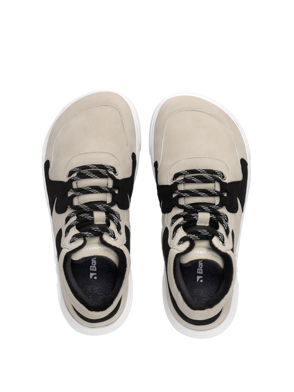 Barefoot Sneakers Barebarics Lynx - Beige & White