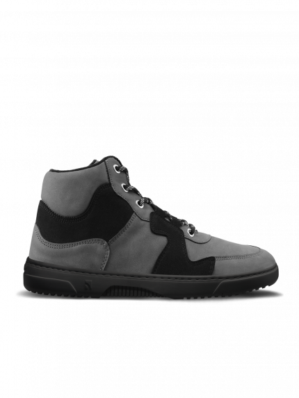 Barefoot Sneakers Barebarics Lynx - Dark Grey & Black