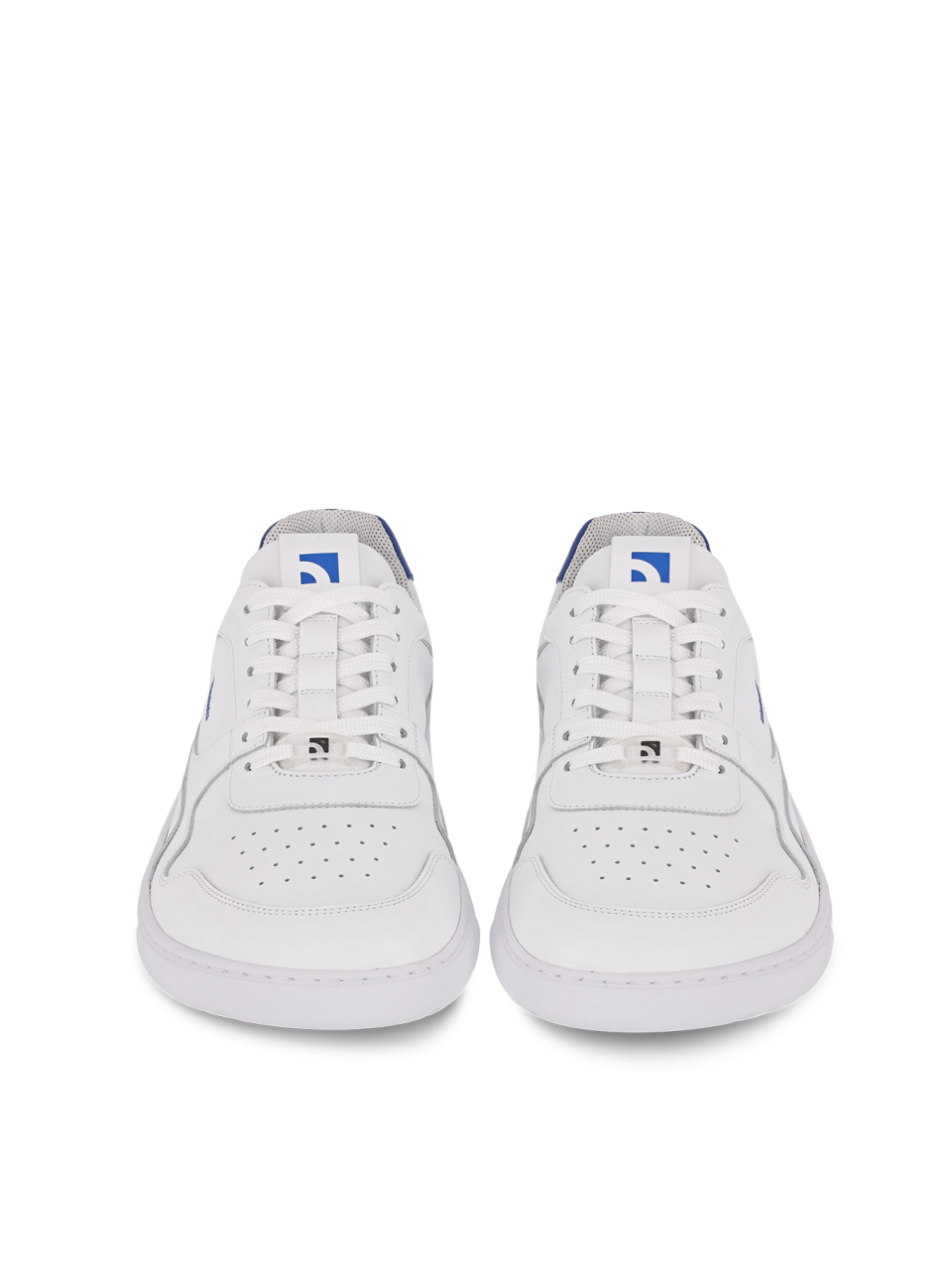 Barefoot Sneakers Barebarics Zing - Brave Men Talk - White & Blue