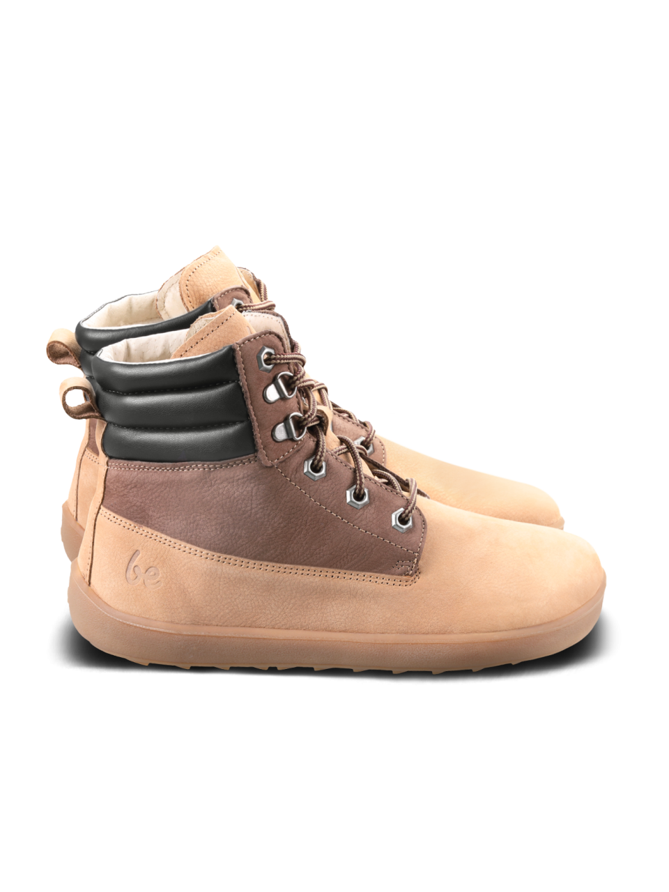 Chaussures barefoot Be Lenka Nevada Neo - Sand & Dark Brown