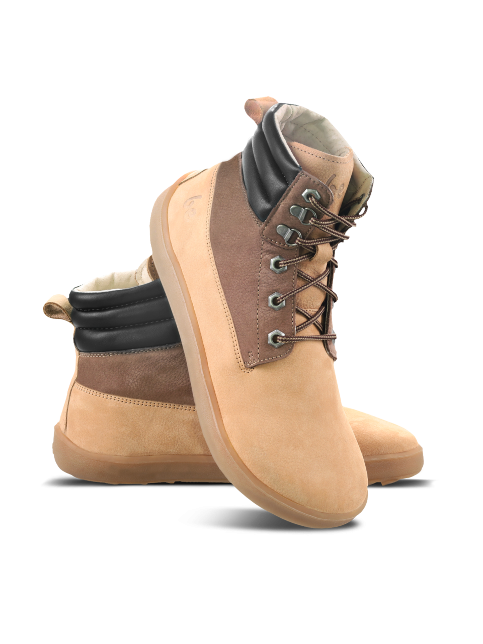 Zapatos Barefoot  Be Lenka Nevada Neo - Sand & Dark Brown