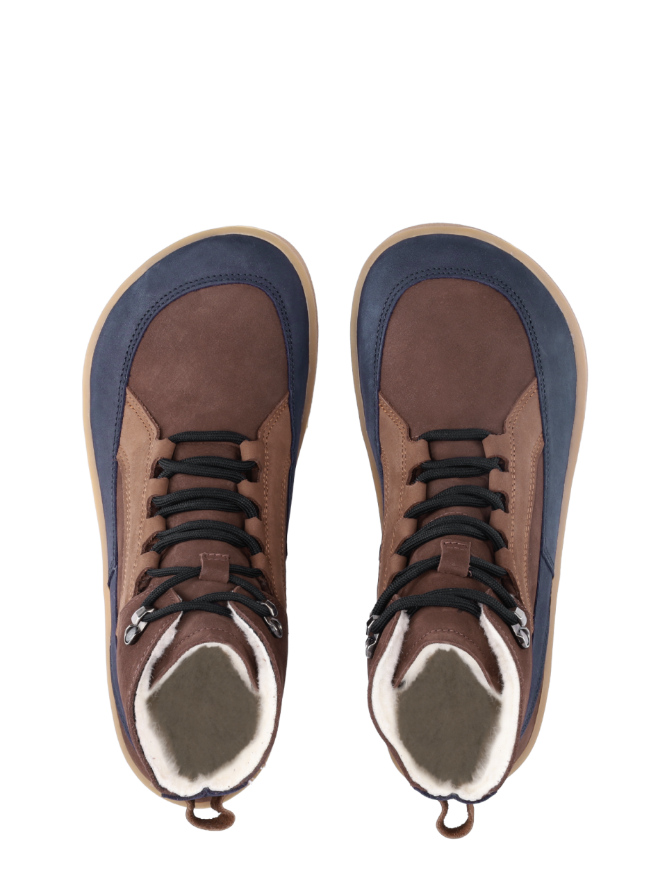 Chaussures barefoot Be Lenka York - Brown & Navy