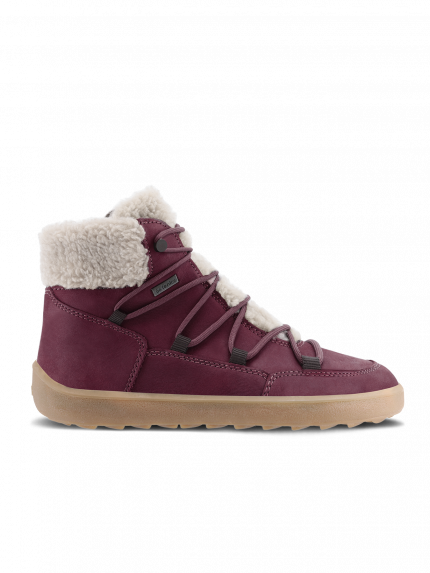 Winter Barfußschuhe Be Lenka Bliss - Burgundy Red