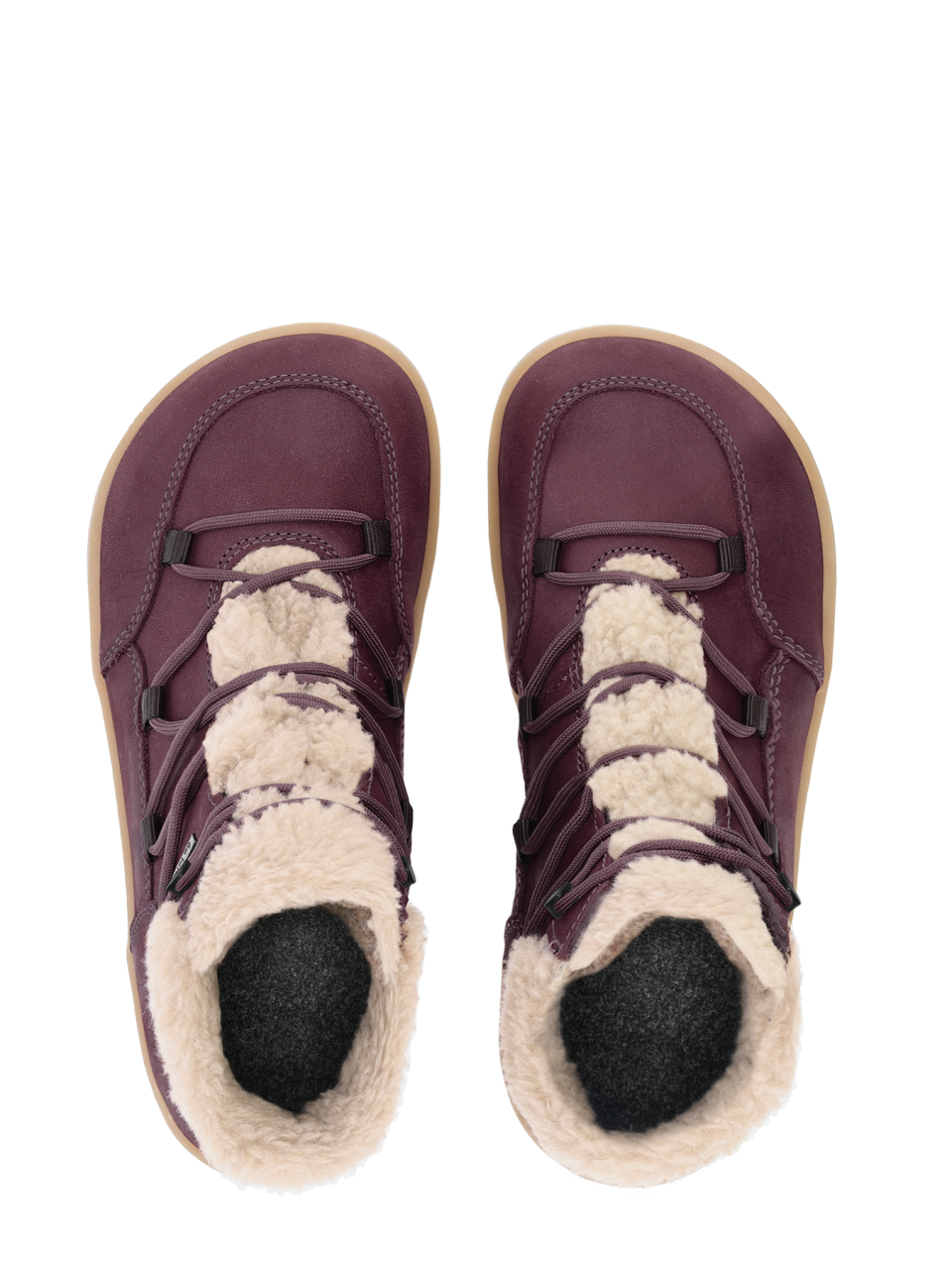 Winter Barfußschuhe Be Lenka Bliss - Burgundy Red