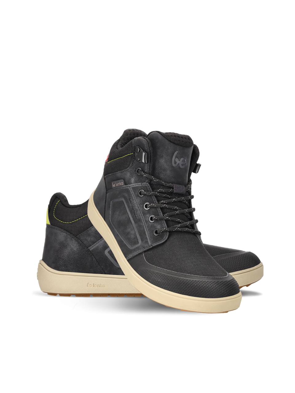 Barefoot Boots Be Lenka ArcticEdge - Charcoal Black