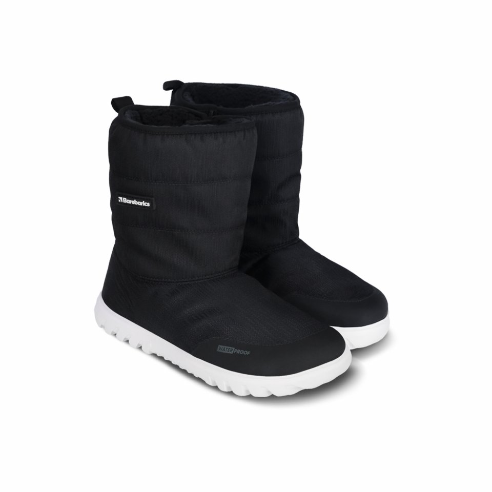 Winter Barfußschuhe Barebarics PolarStride - Black