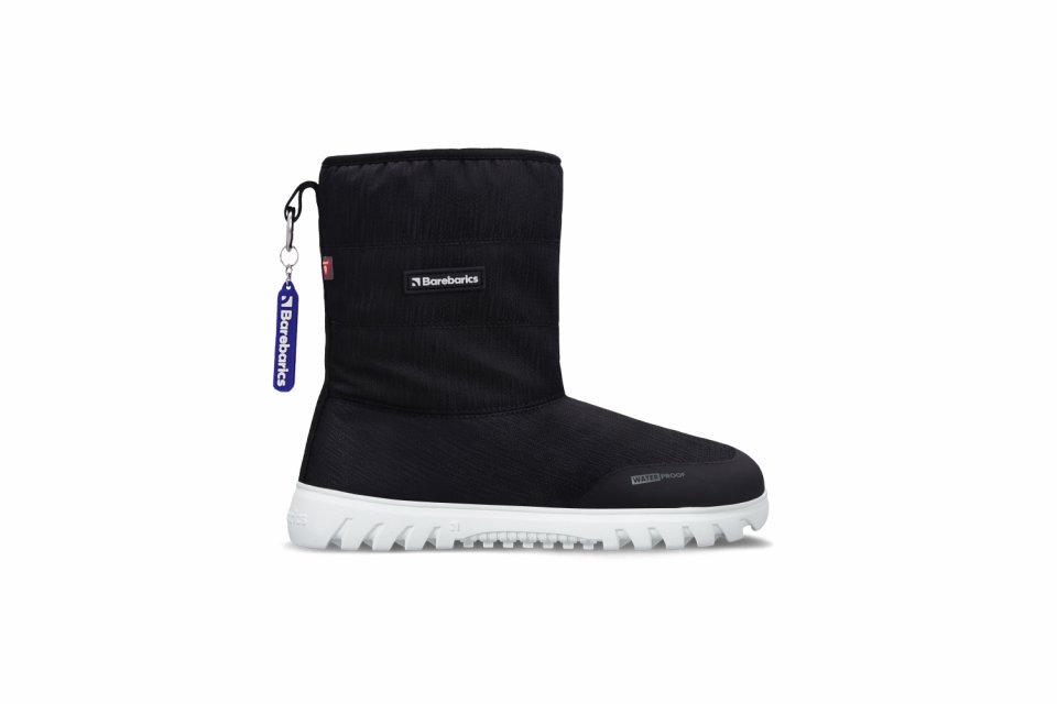 Winter Barefoot Boots Barebarics PolarStride - Black