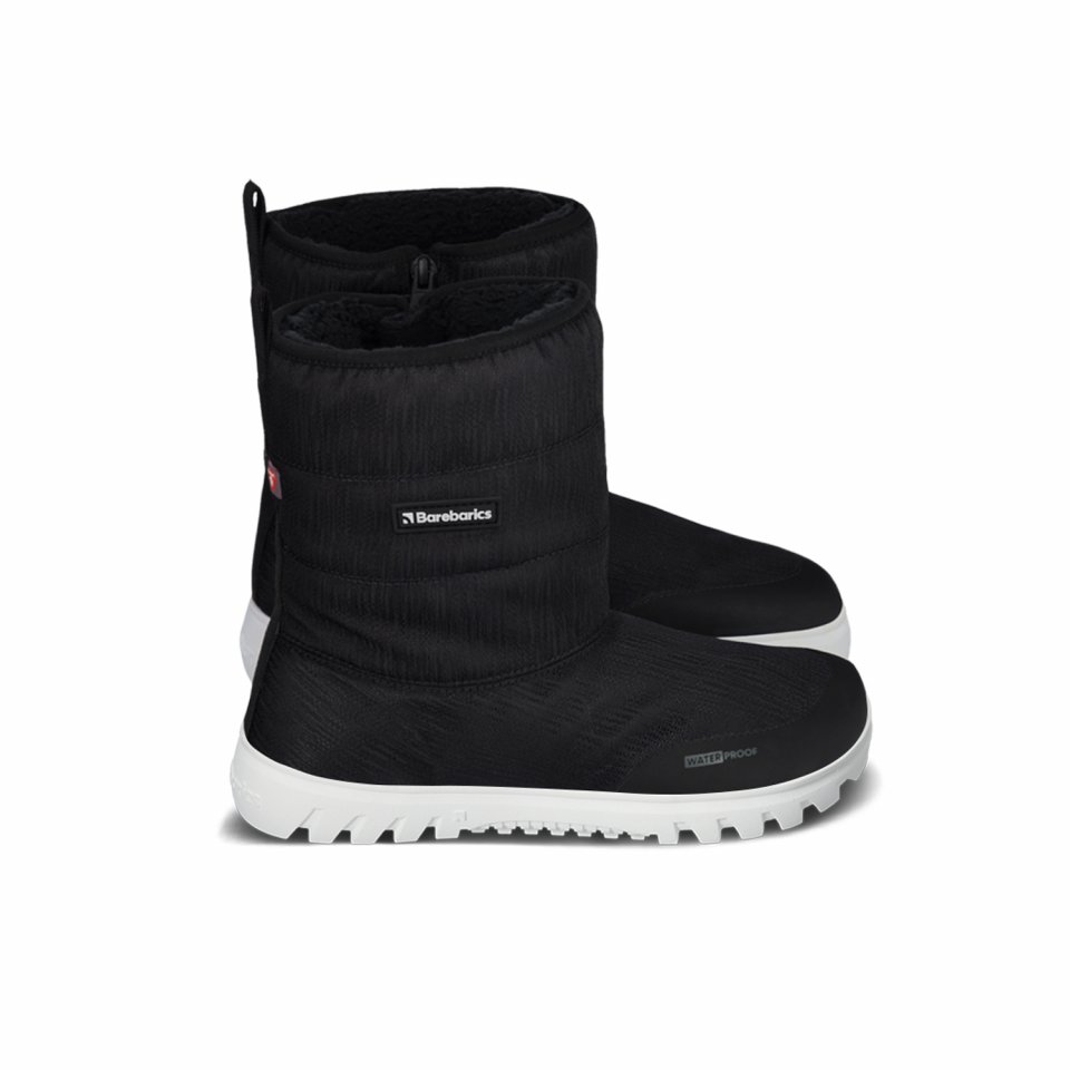 Zimní barefoot boty Barebarics PolarStride - Black