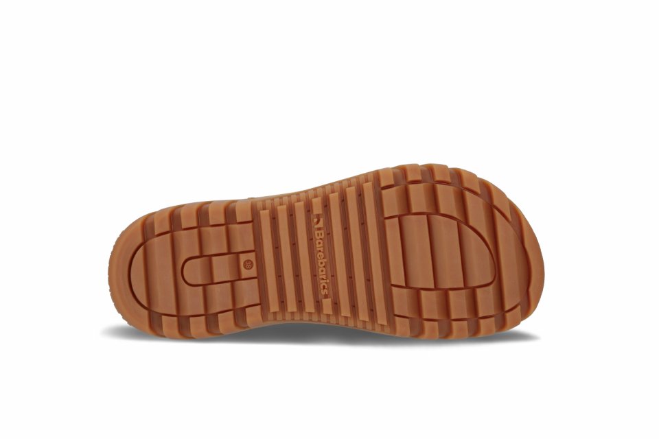 Zimní barefoot boty Barebarics PolarStride - Copper Brown