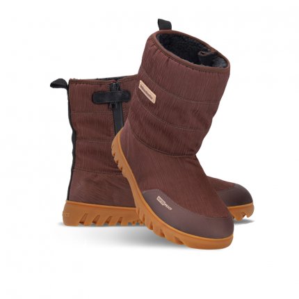 Zimní barefoot boty Barebarics PolarStride - Copper Brown