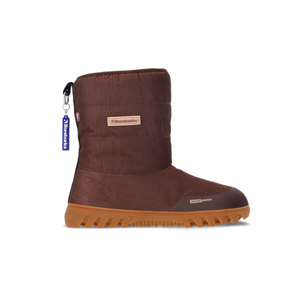 Barefoot chaussures d'hiver Barebarics PolarStride - Copper Brown