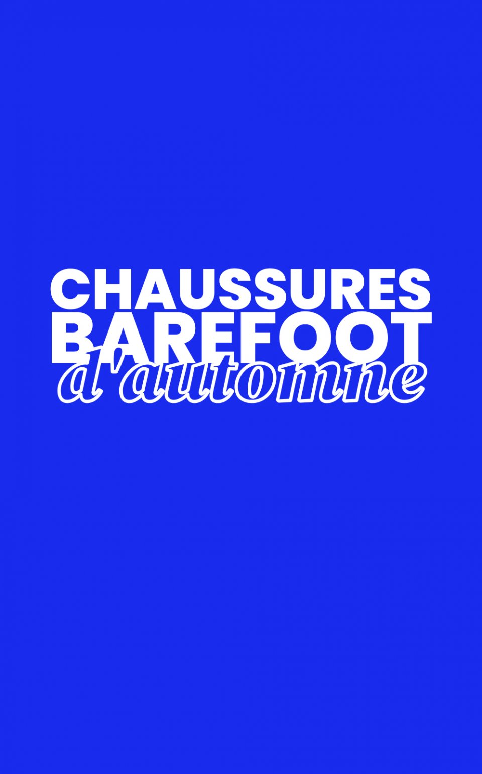 Chaussures pieds nus | Barebarics