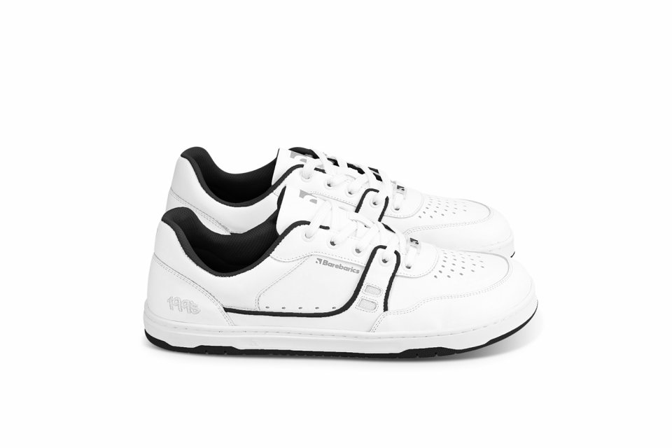 Barefoot tenisky Barebarics Arise - White & Black