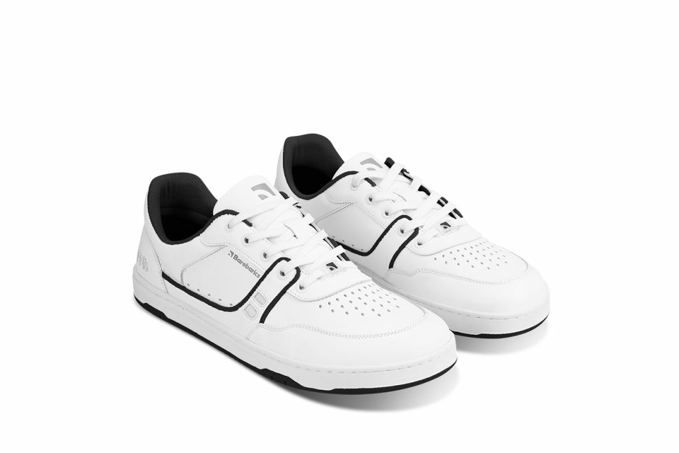 Barefoot Sneakers Barebarics Arise - White & Black