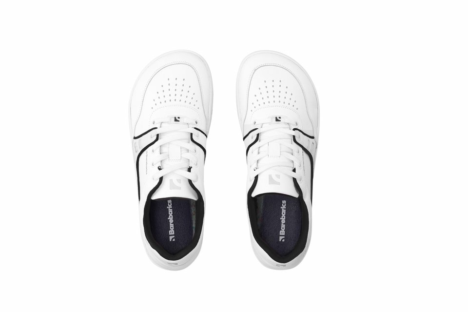 Barefoot Sneakers Barebarics Arise - White & Black