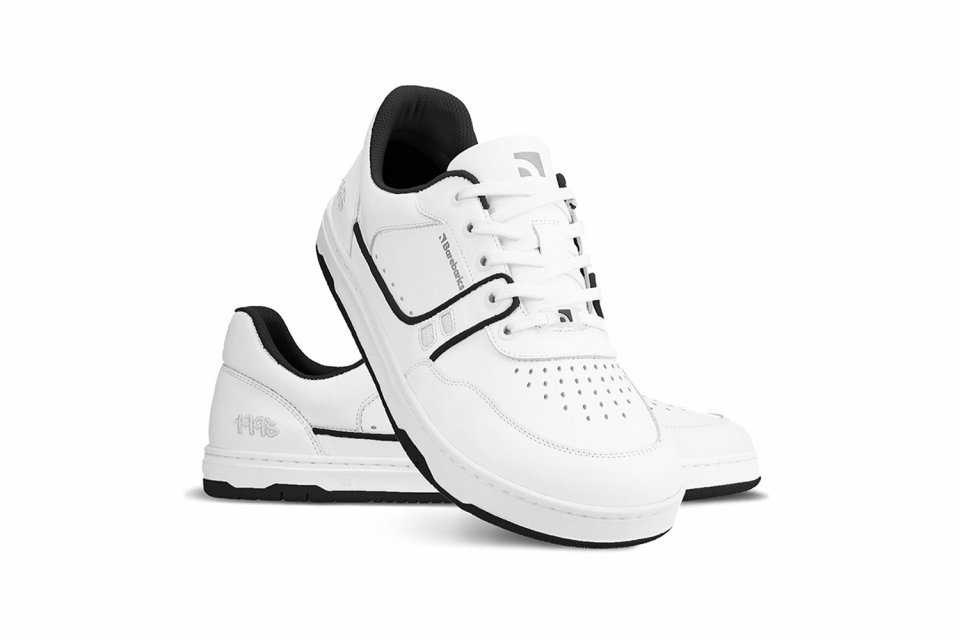 Barefoot Sneakers Barebarics Arise - White & Black