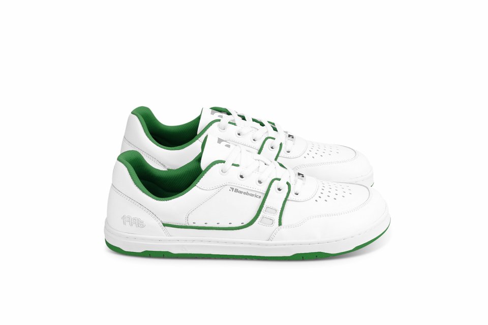 Barefoot tenisky Barebarics Arise - White & Green