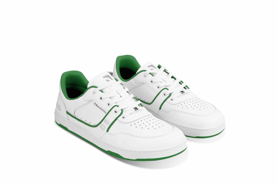 Barefoot tenisky Barebarics Arise - White & Green