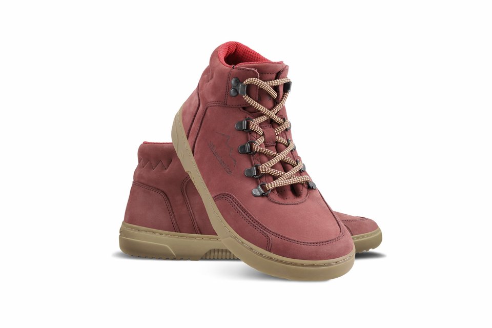 Barefoot Sneakers Barebarics Element - Clay Red