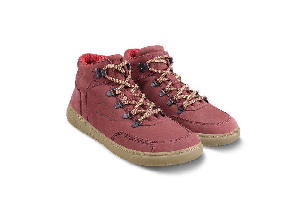 Barefoot Sneakers Barebarics Element - Clay Red