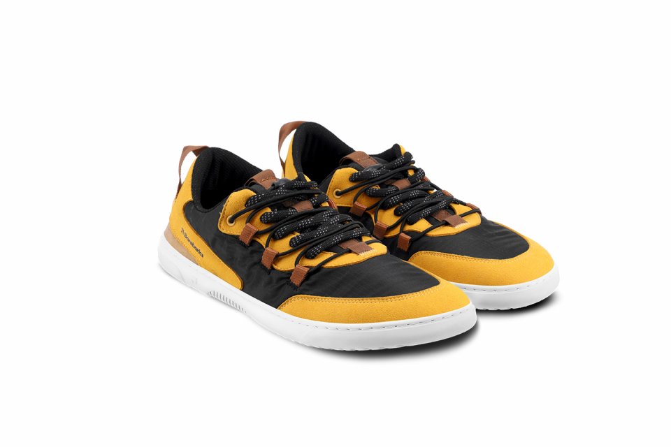 Barefoot Sneakers Barebarics - Revive - Golden Yellow & Black